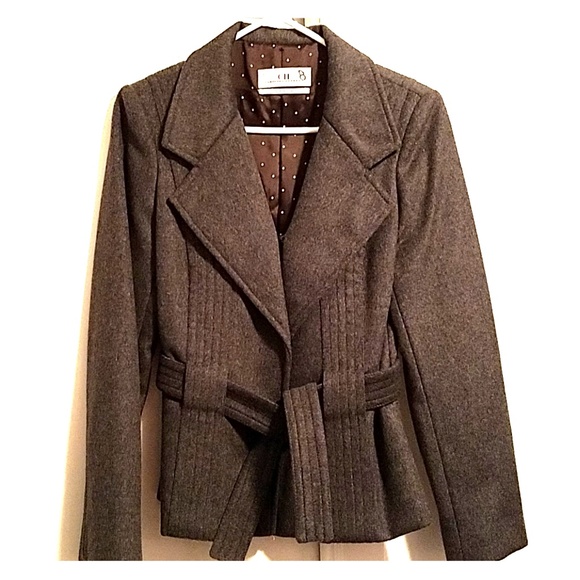 Gray Wool CH Carolina Herrera Jacket - Picture 1 of 8